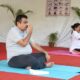 Nitin Gadkari on International Yoga Day