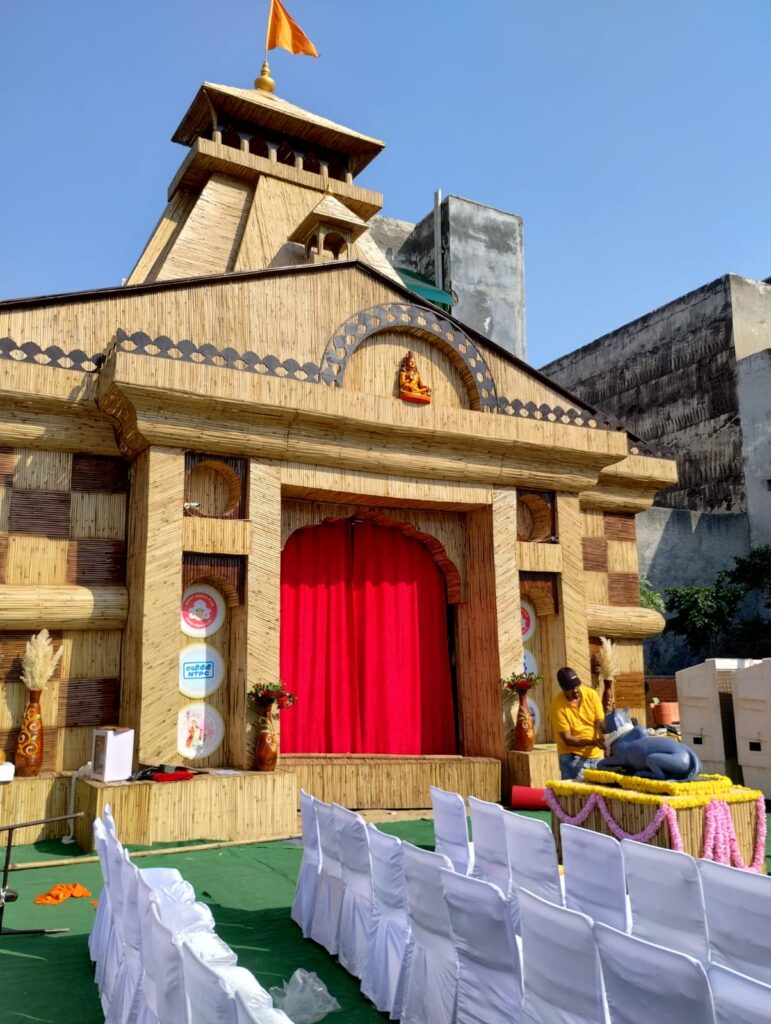 DP3 Durga Puja 2023: वैशाली में केदारनाथ थीम पर सजा पंडाल 