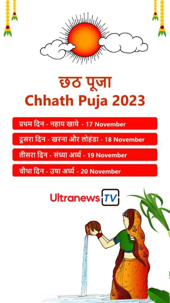 chhath Puja छठ पूजा 2023 : सूर्य देव और छठी माता को समर्पित पर्व