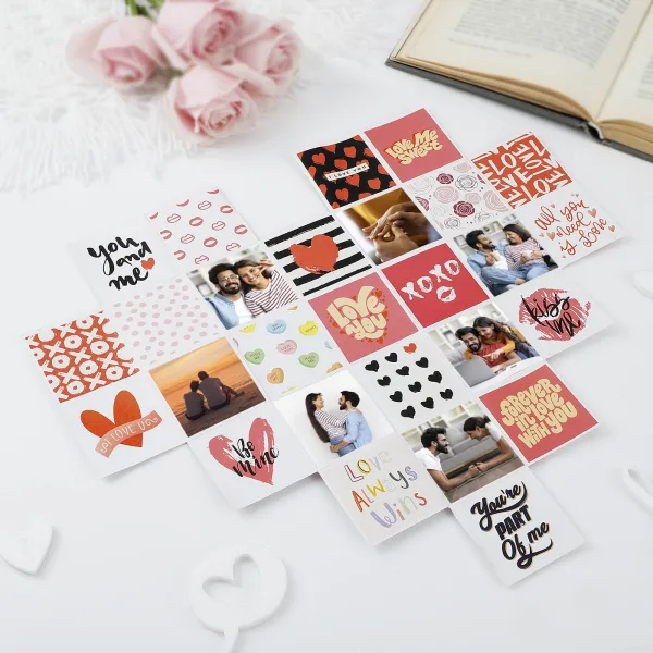 Personalized Heart Shaped Card